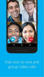 Skype - free IM & video calls نسخه ی جدید برنامه ی اسکایپ برای اندروید