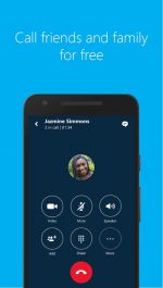 Skype - free IM & video calls نسخه ی جدید برنامه ی اسکایپ برای اندروید
