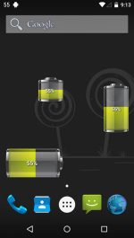برنامه نمایش اطلاعات و میزان شارژ باتری برای اندورید Battery HD Pro