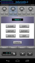 دانلود برنامه ای عالی برای ضبط صدا در اندروید J4T Multitrack Recorder