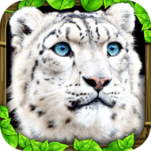دانلود بازی زیبای شبیه ساز زندگی پلنگ برای اندروید Snow leopard simulator