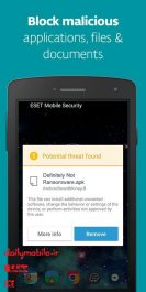دانلود آنتی ویروس فوق العاده نود 32 برای گوشی های اندروید ESET Mobile Security & Antivirus