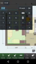نرم افزار طراحی نقشه خانه برای اندروید Floor Plan Creator