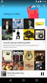 دانلود موزیک پلیر گوگل برای اندروید Google Play Music