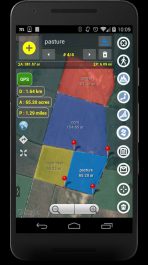 نرم افزار کاربردی مشخص کردن مسافت و مساحت Planimeter – GPS area measure اندروید