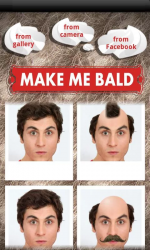 دانلود نرم افزار سرگرم کننده منو کچل کن برای اندروید Make Me Bald