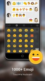 دانلود کیبورد تاچ پال اندروید TouchPal - Cute Emoji Keyboard