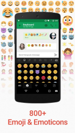 دانلود کیبورد فوق العاده iKeyboard - emoji, emoticons اندروید
