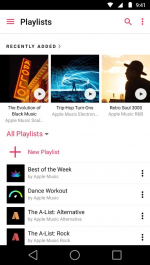 دانلود نرم افزار پخش موسیقی اپل موزیک برای اندروید Apple Music