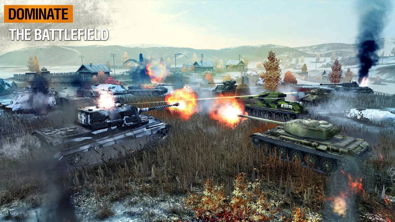 دانلود بازی نبرد تانک ها برای اندروید World of Tanks Blitz