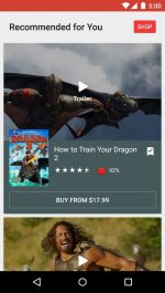 نرم افزار نمایش فیلم های آنلاین برای اندروید Google Play Movies & TV