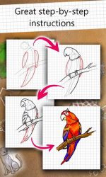 برنامه آموزش کشیدن نقاشی برای اندروید How to Draw - Easy Lessons
