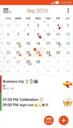 دانلود نرم افزار تقویم ایسوس برای اندروید ASUS Calendar android