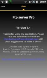 برنامه وصل شدن به سرور اف تی پی با اندروید Ftp Server Pro