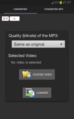 نرم افزار تبدیل ویدیو به فایل صوتی برای اندروید Video to Mp3 Converter