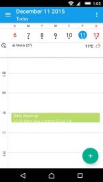دانلود برنامه تقویم اکسپریا برای اندروید Xperia™ Calendar