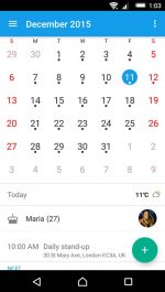 دانلود برنامه تقویم اکسپریا برای اندروید Xperia™ Calendar