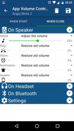 اپلیکیشن کنترل صدای دستگاه های اندروید App Volume Control Pro