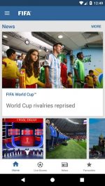 دانلود برنامه رسمی فیفا برای اندروید FIFA official app با لینک مستقیم