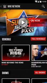 نرم افزار دبلیو دبلیو ای اندروید WWE