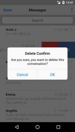 برنامه شبیه ساز بخش پیامک آیفون برای اندروید Apple Message