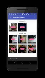دانلود برنامه کاهش حجم ویدیوها برای اندروید Video Compress