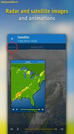 نرم افزار فوق العاده پیش بینی آب و هوا WeatherPro اندروید
