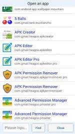 دانلود برنامه تعیین سطح دسترسی فایل های apk اندروید APK Permission Remover (Pro)