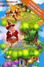 دانلود بازی اندروید سرزمین میوه ها Fruit Land – match3 adventure