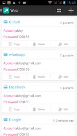 دانلود برنامه مدیریت پسورد اندروید GT Passbook (1 password)