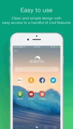 دانلود مرورگر دلفین برای آیفون و آیپد Dolphin browser iOS
