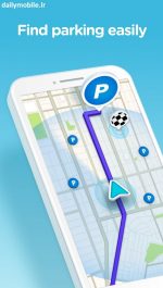 دانلود مديريت و كنترل ترافيک در اندرويد Waze - GPS, Maps & Traffic