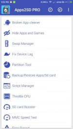برنامه اندروید انتقال برنامه ها و بازی ها به مموری کارت App2SD PRO: All in One Tool