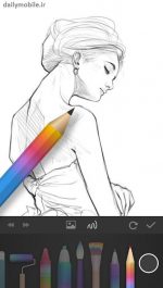 دانلود بهترین برنامه نقاشی اندروید PaperDraw:Paint Draw Sketchbook‏