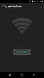 دانلود برنامه اندروید لیست شبکه های وایفای موجود 1Tap Wifi Refresh