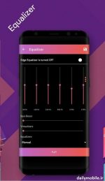 دانلود موزیک پلیر اس 9 سامسونگ برای اندروید S9 Edge Music Player