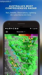 دانلود برترین برنامه هواشناسی اندروید Weatherzone android