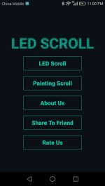 دانلود برنامه اندروید LED Scroll Pro‏ تبدیل صفحه نمایش گوشی به ال ای دی تبلیغاتی