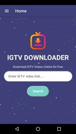 برنامه اندروید دانلود از IGTV اینستاگرام IGTV Video Downloader