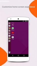 دانلود لانچر شبیه ساز اوبونتو برای اندروید Ubuntu Style Launcher