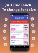 Big Font – Change Font Size & Larger Font