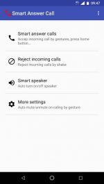 دانلود برنامه تماس هوشمند به تماس ها در اندروید Smart Answer Call