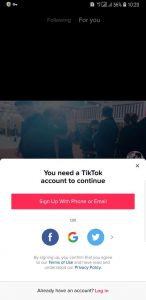 آموزش ثبت نام و بازیابی رمز عبور در تیک تاک TikTok