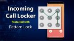 دانلود برنامه قفل تماس های ورودی اندروید Incoming Call Pin Locker