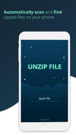 دانلود برنامه زیپ اندروید با لینک مستقیم Unzip Tool – Zip File Extractor