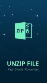 دانلود برنامه زیپ اندروید با لینک مستقیم Unzip Tool – Zip File Extractor