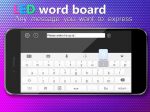 دانلود برنامه اندروید تبدیل گوشی به تابلو تبلیغاتی روان LED Word Board