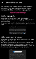 دانلود نرم افزار Edge Lighting fix for All Apps روشن کردن لبه های صفحه نمایش اندروید