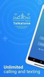 برنامه اندروید شماره مجازی رایگان واتساپ و تلگرام Talkatone: Free Phone Number