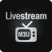برنامه پخش M3U آی پی تی وی اندروید Livestream TV - M3U Stream Player IPTV
